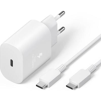 USB C Charger - Samsung - 25W - Fast Charging - QC 3.0 - Compatible Galaxy S22 S23 A14 A54