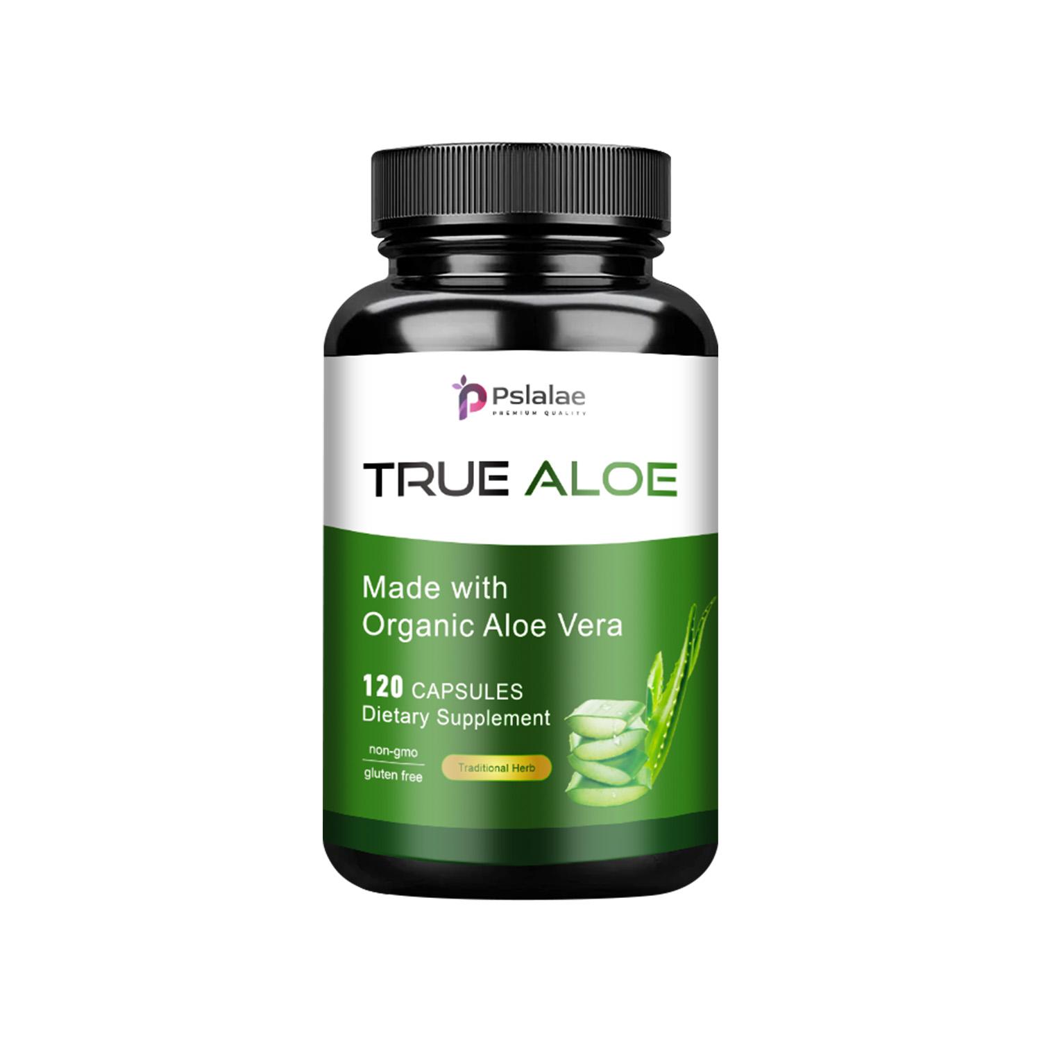 High-purity aloe vera capsules, organic aloe vera extract, nutritional supplement, suitable for adults. 120*1