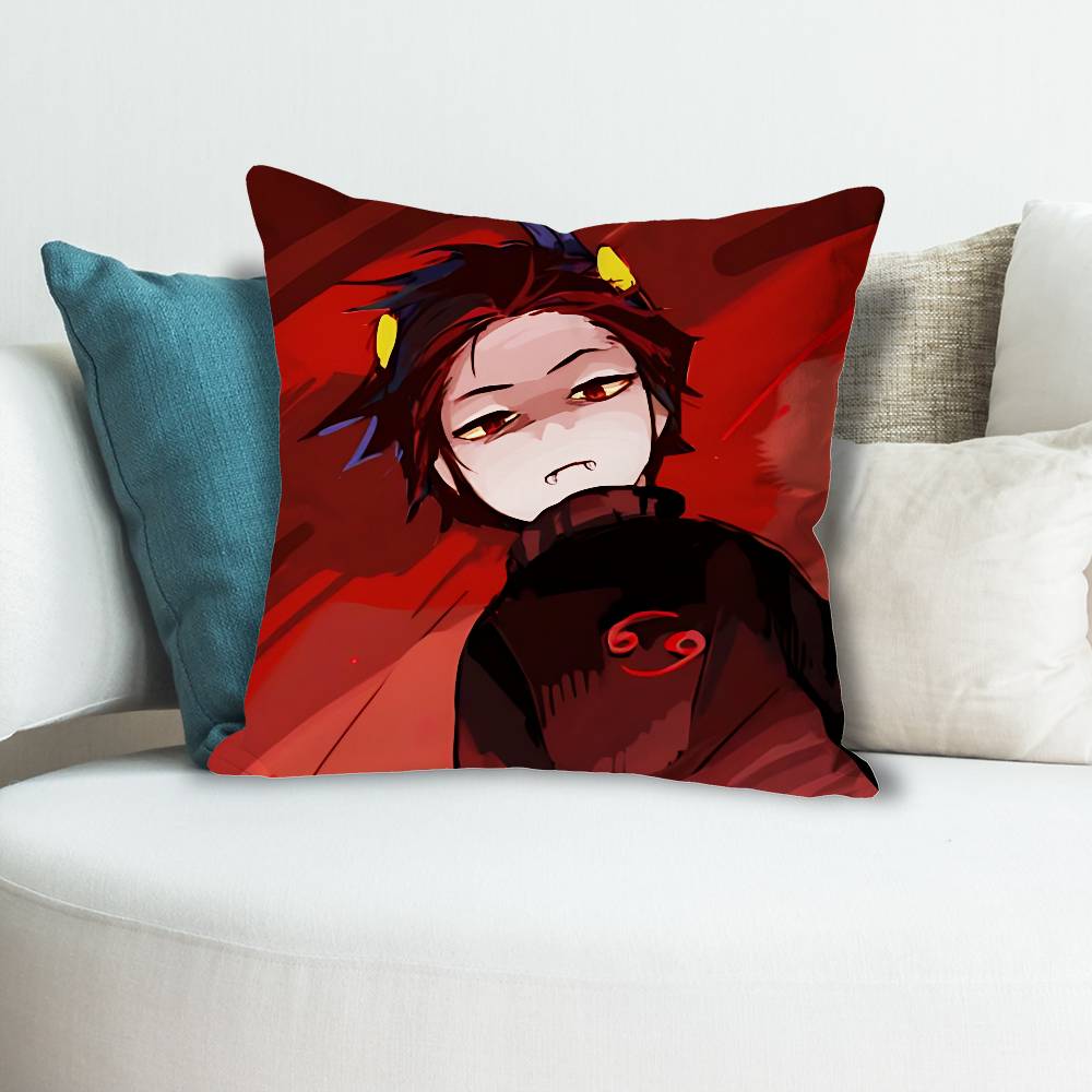 Cute KKarkat VVantas Various Sizes Square Pillow Case For Car Home Bedchamber Decor Custom Valentine Gift