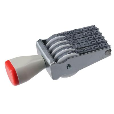 Changeable Number Stamp 3 ,4 or 5 Digit Number Business Stamps Multi-Function Roller Stamps  Office