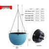 Hualongdun Large Self-Watering Rattan Hanging Planter