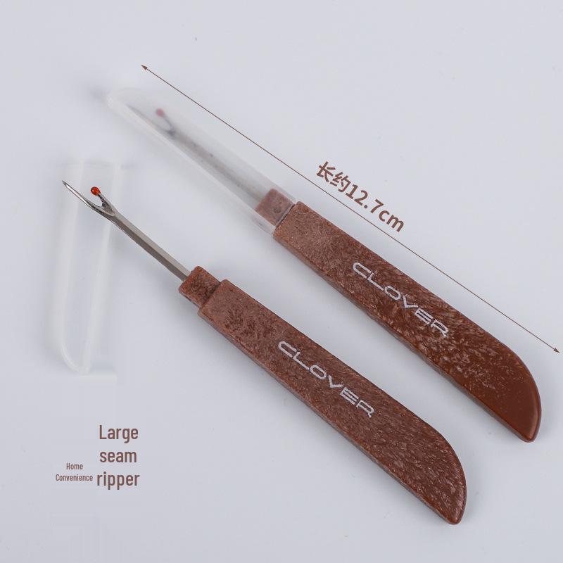 Coffee Color Thread Remover for Clothes and Pants Hem - Cross Stitch Embroidery Tool.