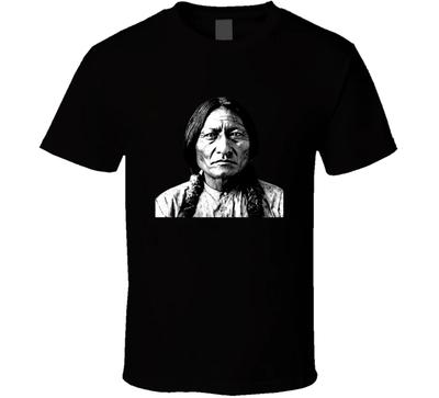 Native American, Sitting Bull Indian Chiefs Group, Indigenous T Shirt Gift New