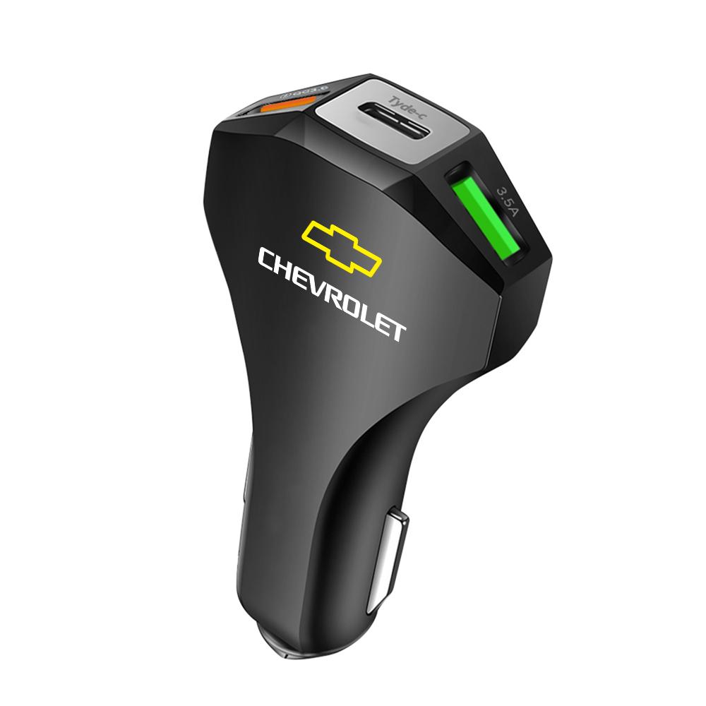 

Car Cell Phone Charger USB Super Fast Charging Travel For Chevrolet Cruze Spark Captiva Suburban Camaro Malibu Silverado Tahoe