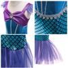 KOCEKID Luxury Mermaid Dress Disney Princess Halloween Kids Stage Christmas Gift Ariel-style Dress, Kids' Set, Ariel-style Cosplay, Kids' Dress,