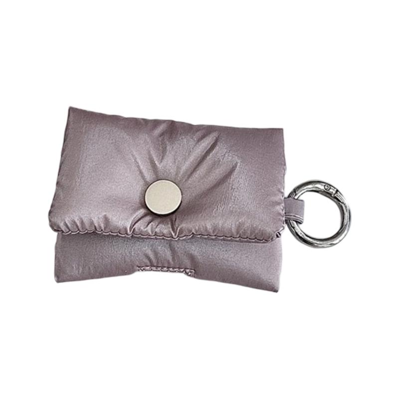 

Earphone Case Portable Headphone Organizers Earphone Storage Bag Data Cable Storage Bag Headphone Pouch Earphone Bag рожевий