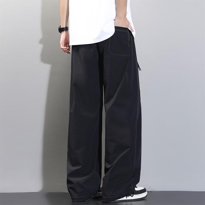 VUUG Men's Outdoor Wide-Leg Cargo Pants