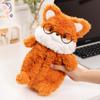Forest Animal Plush Pen Bag Stuffed Stationery Storage Bag Makeup Bag Pencil Case  School Supplies