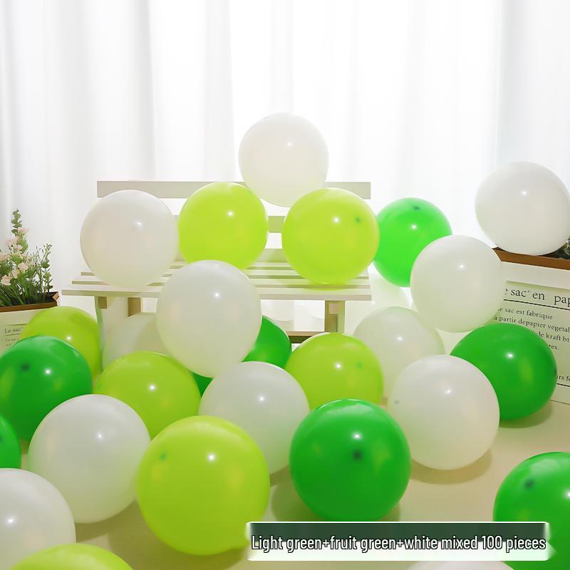 Retro Olive Green Forest Theme Graduation and Birthday Balloon Arrangement