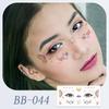 Waterproof Butterfly Glitter Face Tattoo Stickers for Festival Dance Parties