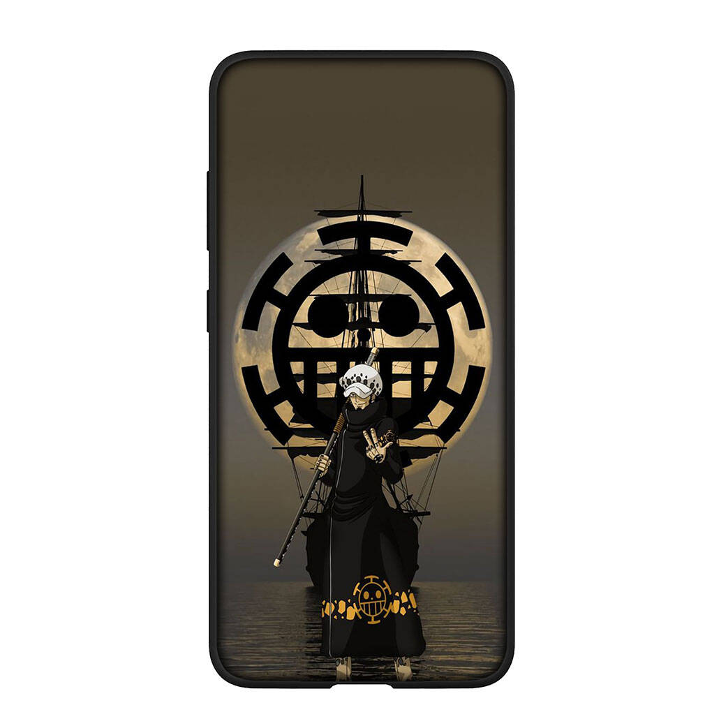 Phone Case for iPhone 17 15 16 Plus Redmi Note 14 12 11 13 Pro Max Huawei P30 P20 Lite OPPO A60 A40 A80 A18 Trafalgar Law Poster Luffy One Piece Cover