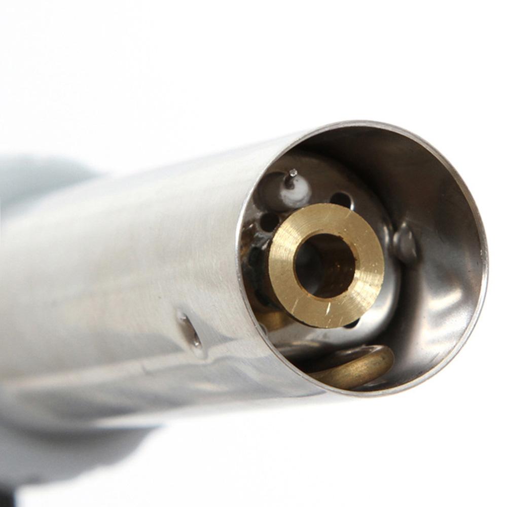 360 degrees  Rotatable Reliable Safe Butane Gas Torch Burner Auto Ignition Camping BBQ Flamethrower Flame Lighter
