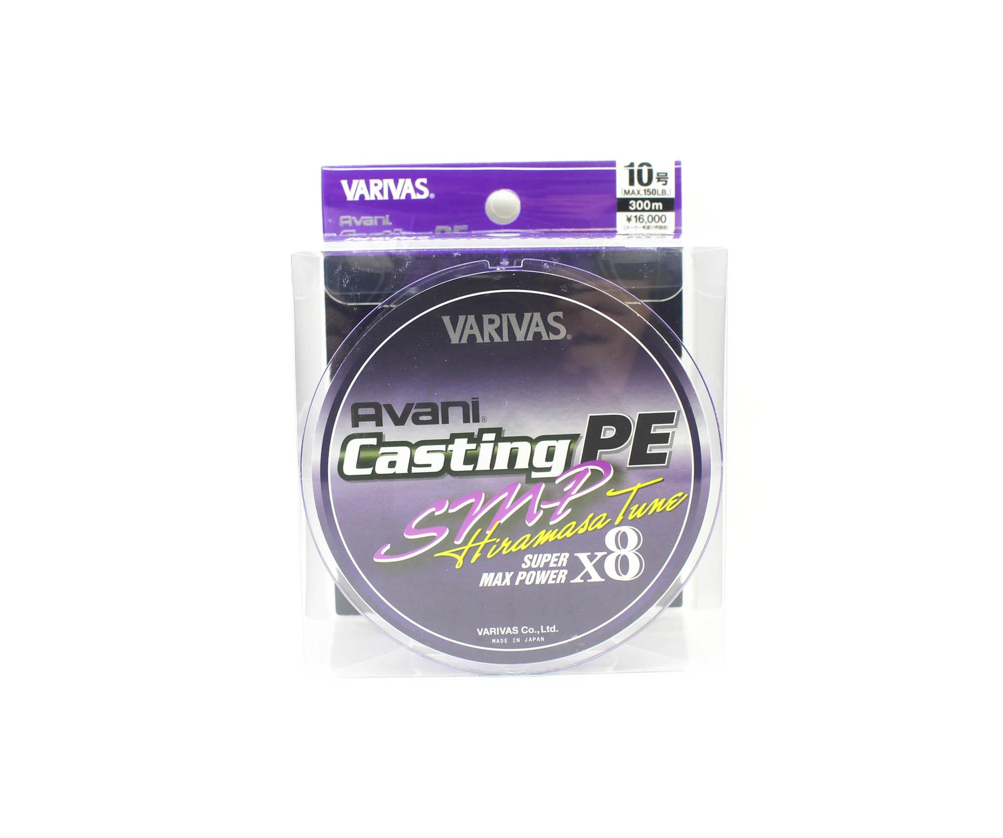 

Varivas P.E Line Avani SMP Hiramasa Tune Casting 300m P.E 10 150lb (3016)