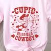 Cupid Bring Me A Cowboy T-Shirt, Country Cupid Unisex Tee, Valentine Gift for Her, Western Decor Shirt, Soft Fabric Top