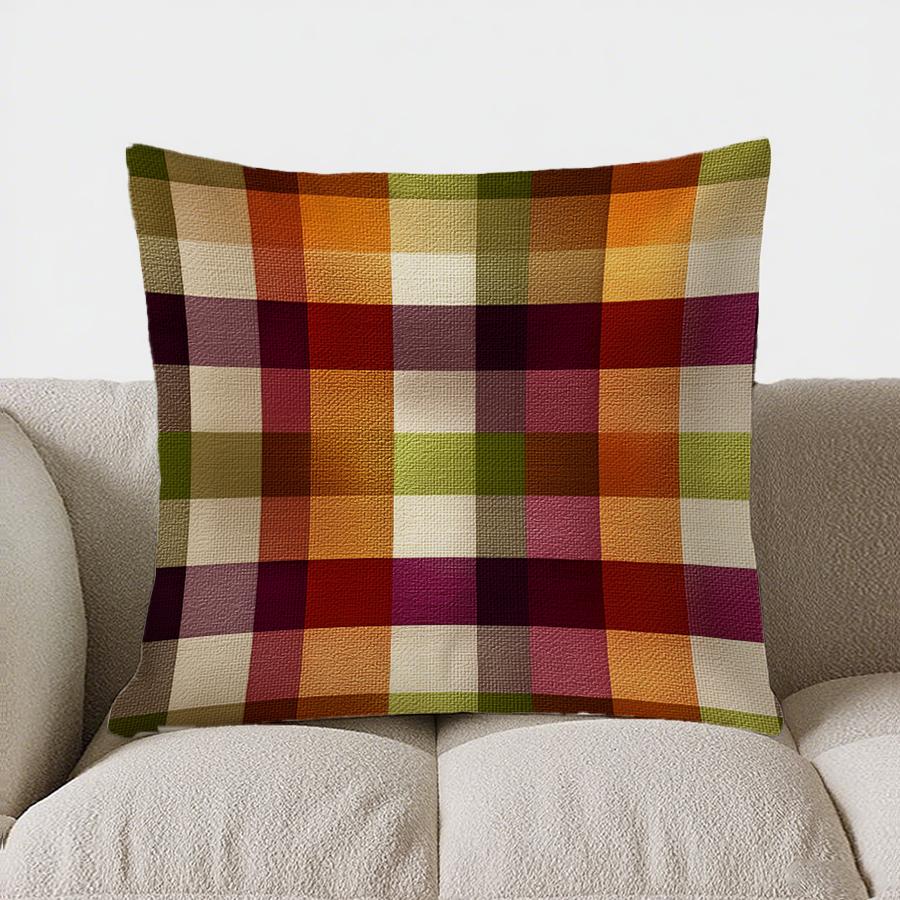 Home Decor Blue Gift Boxes Pattern Decorative Pillow Cover Pattern Cushion Cover Suitable For Sofa Bedroom Car Pillow Cover