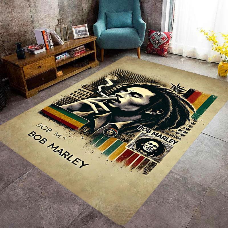 Vibrant Peace Love Harmony carpet floor mats Doormat Dormitory decoration Art Bathroom mat