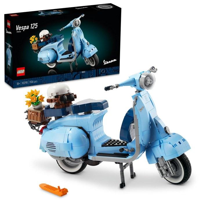 LEGO Vespa 125 10298 Building Block Set - Blue