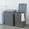 Nordic Style Foldable Fabric Laundry Basket - Large Capacity Hamper for Dirty Clothes