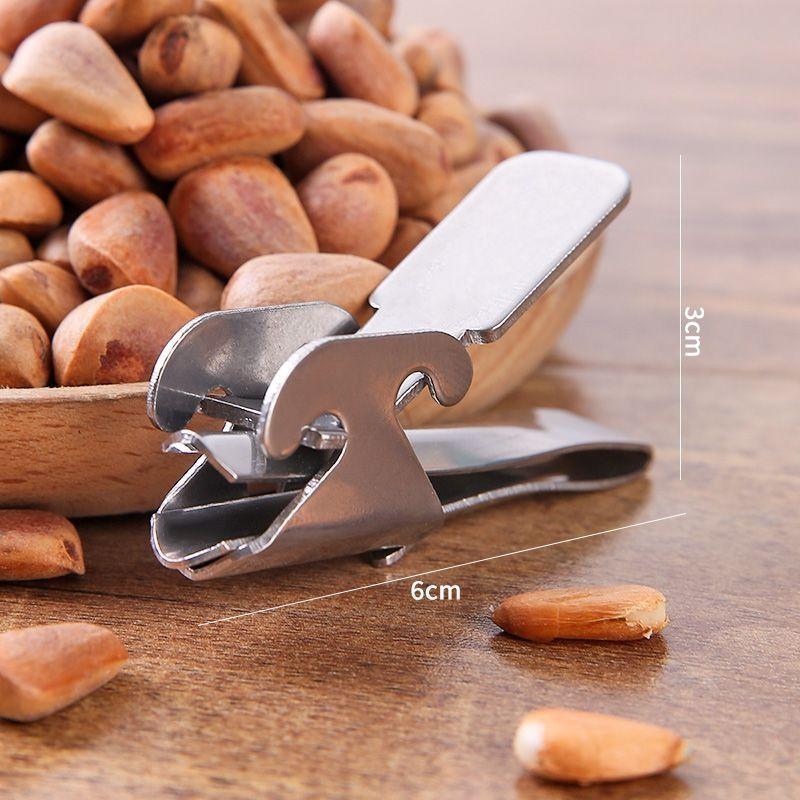 

Премиальный орехокол из нержавеющей стали - Легко открывает грецкие орехи, миндаль, пеканы, фундук, сохраняет ядра целыми, без мусора 1PC