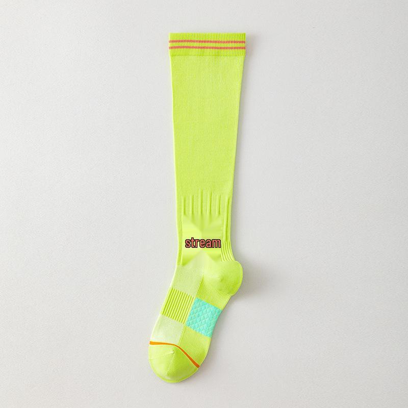 All-Season Mid-Calf Compression Socks for Yoga, Running, Jump Rope, Fitness, Aerobics, and Calf Slimming