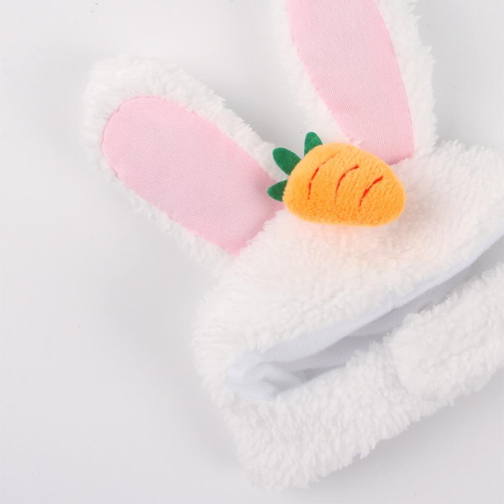 New cute pet accessories rabbit hat, dog cat pet headgear pet headgear hat