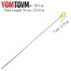 Yellow Handle Engine Oil Dipstick Replacement for Mazda CX-9 Mazda 6 2007-2013 CY0110450A 580mm Indicator 22.8"