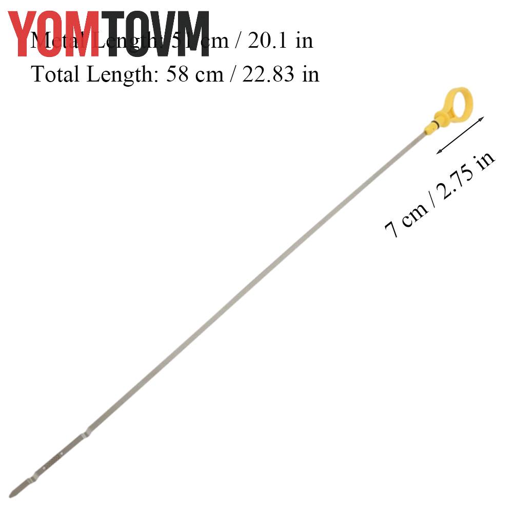 Yellow Handle Engine Oil Dipstick Replacement for Mazda CX-9 Mazda 6 2007-2013 CY0110450A 580mm Indicator 22.8"