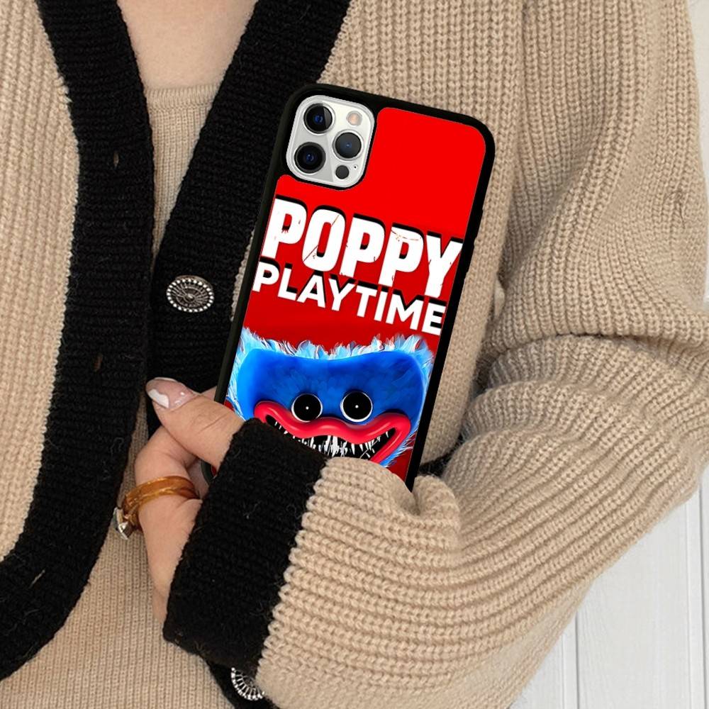 

P-Poppy-ys Game Playtime-es PC+TPU Phone Case For IPhone 11 12 13 14 15 16 17 Plus Pro Max Cover iPhone 15 pro