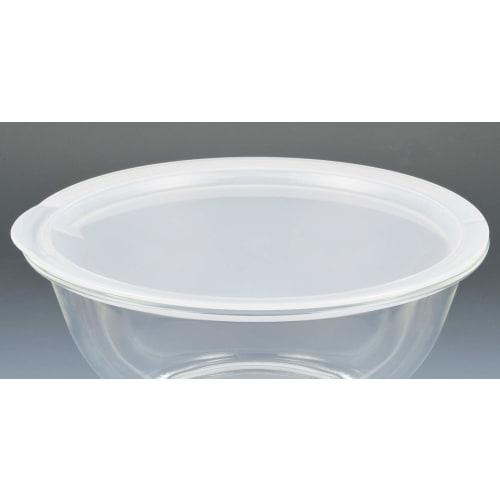 Iwaki KB325F-CL Heat-Resistant Glass Microwave Cover for 2.5L Bowls