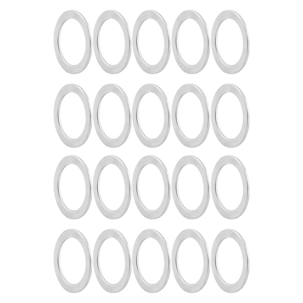 10 buc/pachet Biciclete din oțel inoxidabil Garnitură pedală Biciclete Șaibă pedală Set de înlocuire pentru biciclete de munte rutiere