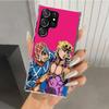 JoJo's Bizarre Adventure Golden Wind Handyhülle für Samsung Galaxy S25 S24 S23 Ultra S22 S21 Plus S20 FE S10 + S10E S25U Weich Prin
