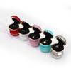 Luxury LED Ring Display Box Storage Couple Rings Holder Portable Necklace Ring Case  for Wedding