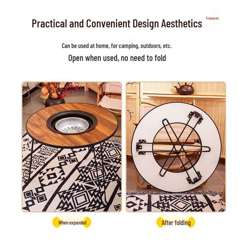 KIYERSY KYS-406 Outdoor Camping Stove Tea Table