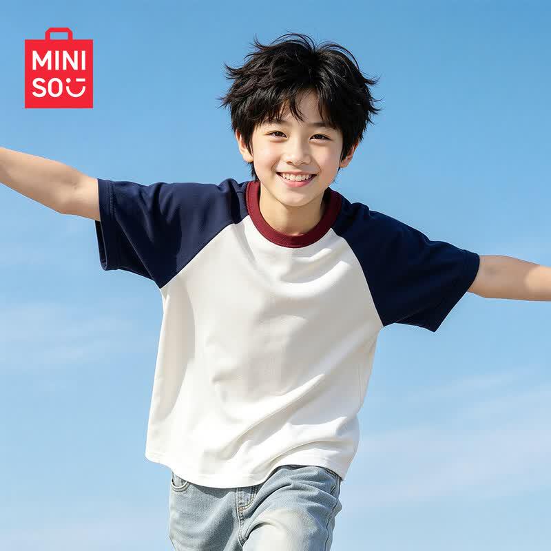 MINISO Kids' 2026 Summer Cotton T-Shirt