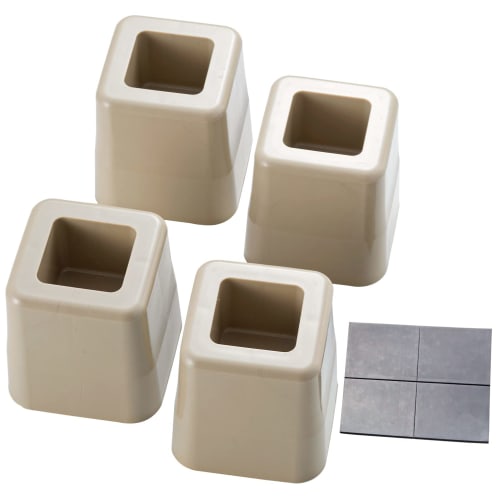 

Asahi Denki Kasei Table Heightening Legs, Beige, Made in Japan, AKO-08, 7.5 x 7.5 x 8cm (H)