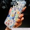 Marine Animal Airbag Anti-drop for Apple 14 Mobile Phone Case Iphone15promax Transparent 12/11/13/x