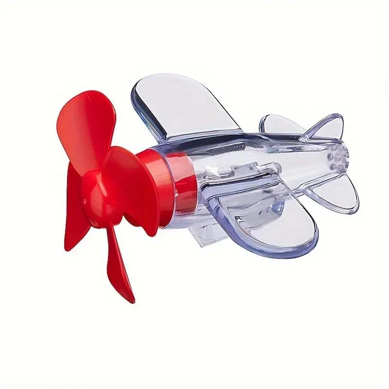 Car Motorcycle Handlebar LED Colorful Rotating Lights - Wind-Powered, ABS Resin Enhances Safety and Style Accessories