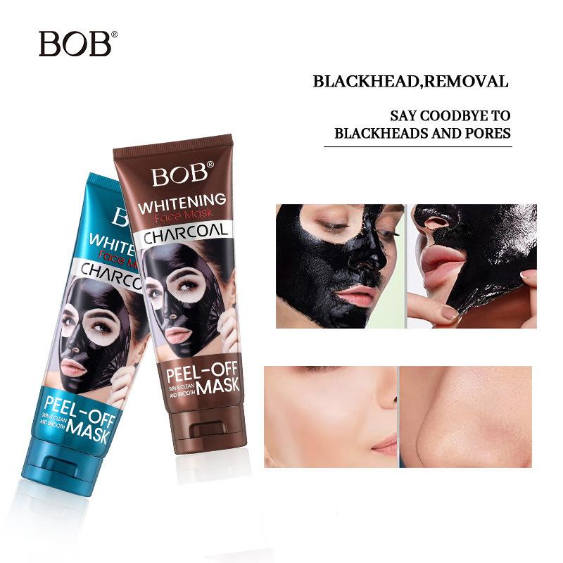 BOB Charcoal Tear Mask Blackhead Removal Strong Deep Cleansing Pores Apply Mask Mud Mask Female