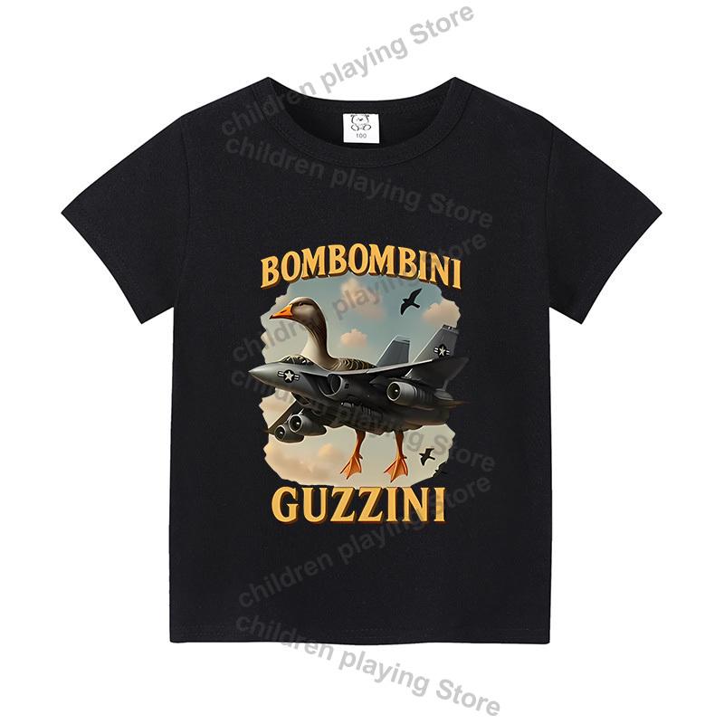 

Італійська Серія Маразму Літній Одяг Короткий Рукав Гарячий Штучний Інтелект Тварини Дитяча Футболка Дихаюча Мила Хлопчики Дівчатка Базовий Топ Подарунок на День Народження 140