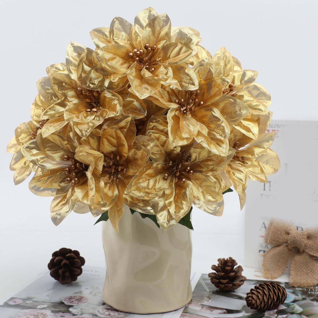 Konstgjorda blommor, Hemdekoration, Utomhus Gårdsstaket, Bonsai, Falska blommor