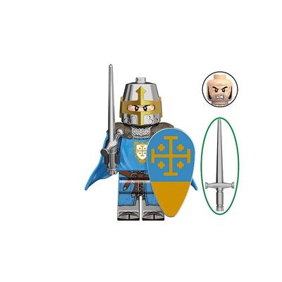 Medieval Knight Soldier Assembly Building Block Minifigure Toys