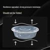 4000ml Disposable Microwavable Round Takeaway Container Set (60-Pack)
