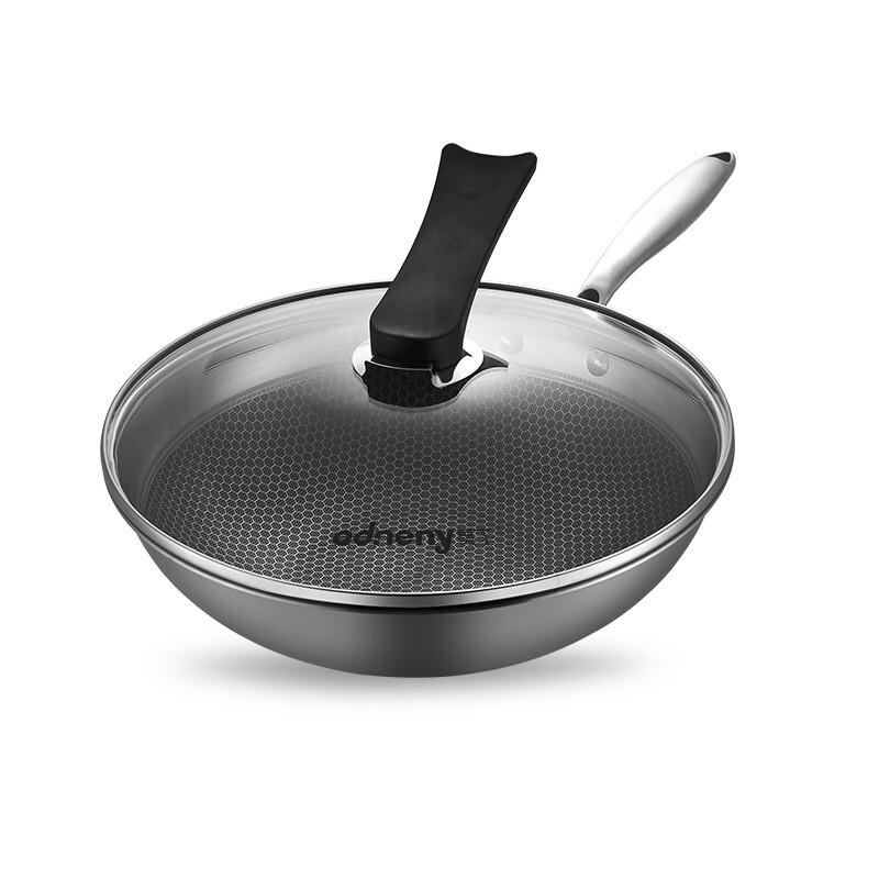 Adneny Z-39 Honeycomb Stir-fry Wok
