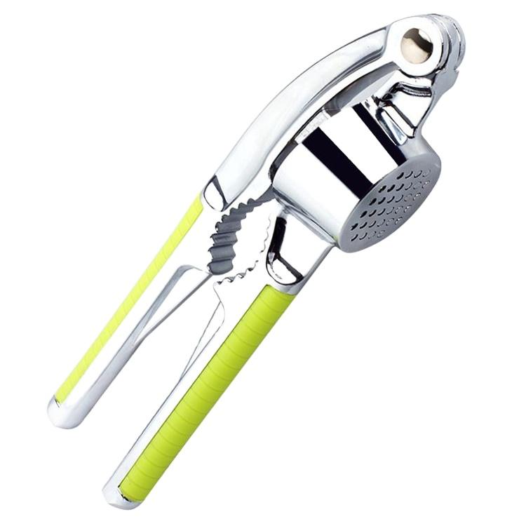 Hot Sale Kitchenware Garlic Juicing Tool Crusher Peeler Garlic Press Crusher