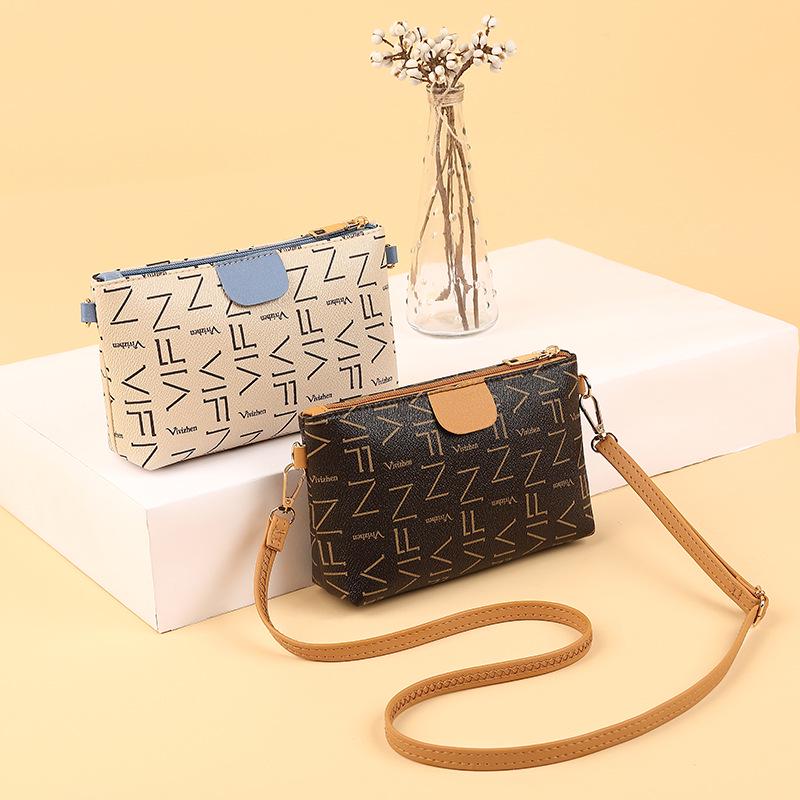 2026 Women's Multifunctional Clutch: Mini Square Crossbody Bag for Phone & Coins