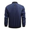 Spring and Autumn Casual Jacket Men's Casual Solid Color Jacket Lightweight Breathable Large Size Baseball Uniform Jacket