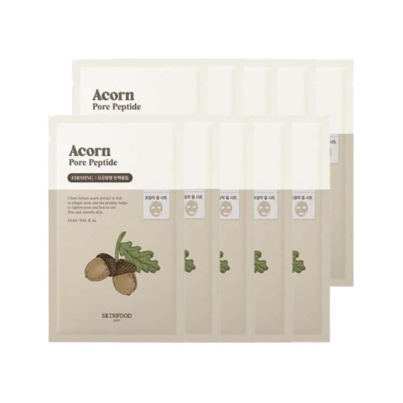 

Skinfood Acorn Mask Sheet 7 Sheets (+3 Bonus Sheets)