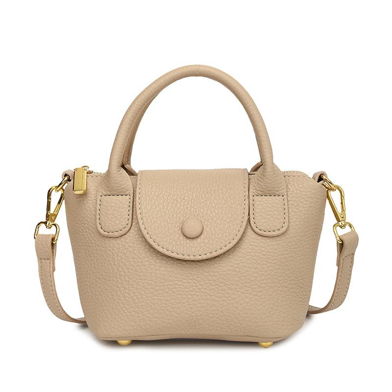 

Новая кожаная сумка кроссбоди мини из первого слоя коровьей кожи трендовая на плечо женская сумка модная маленькая квадратная сумка сумка хаки