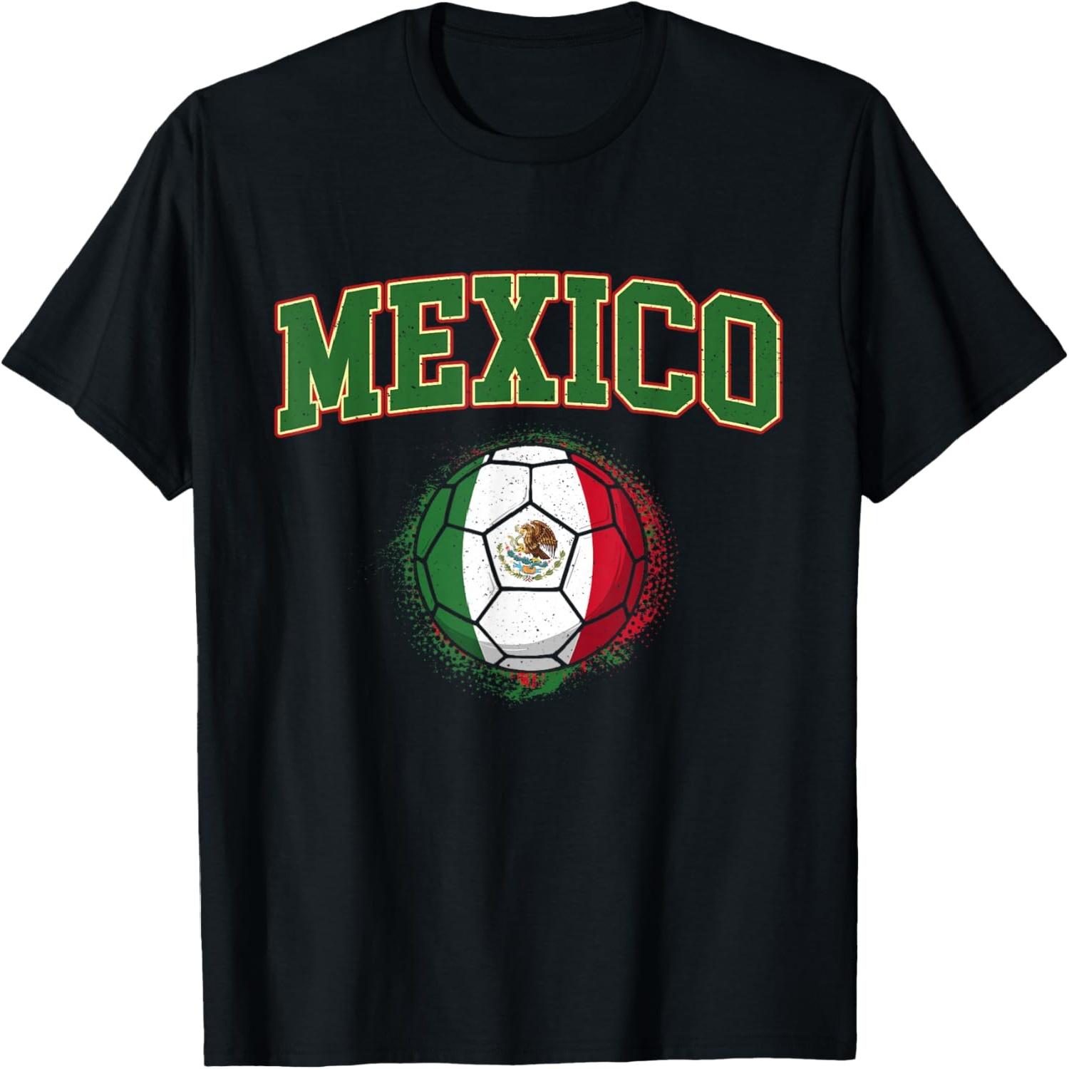 Mexico - Mexican Soccer Tournament Game T-Shirt S разноцветный
