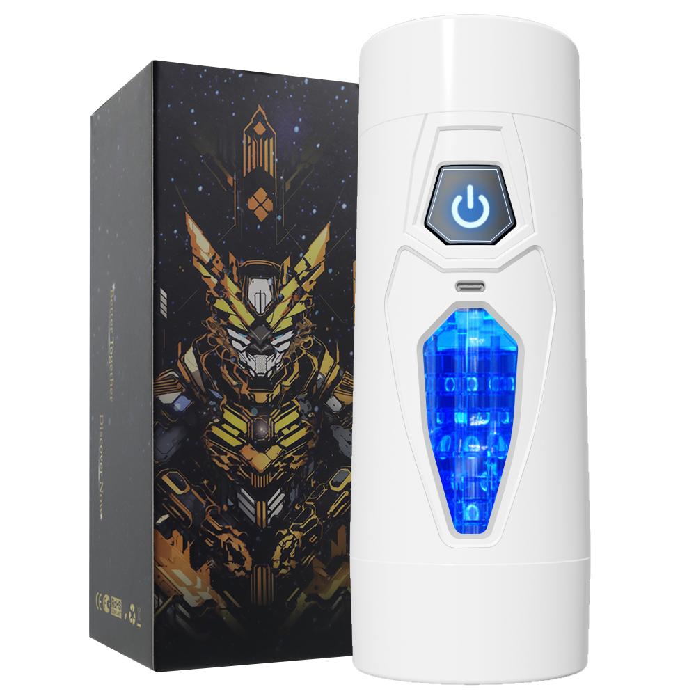 Double Side Pocket Automatic Male Masturbator Cup 10 Vibrating Modes Silicone Sex Toys for Men Penis Stimulation